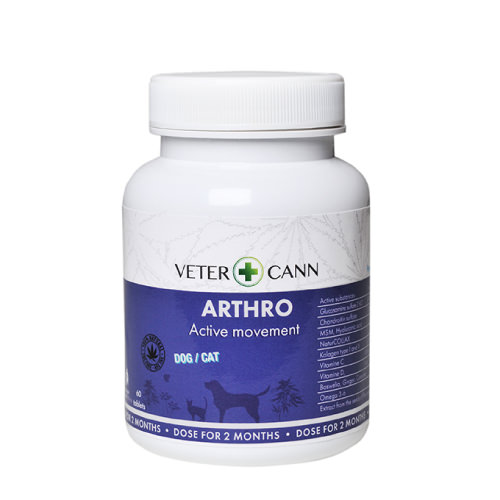 Vetercann arthro nutritional supplement for pets